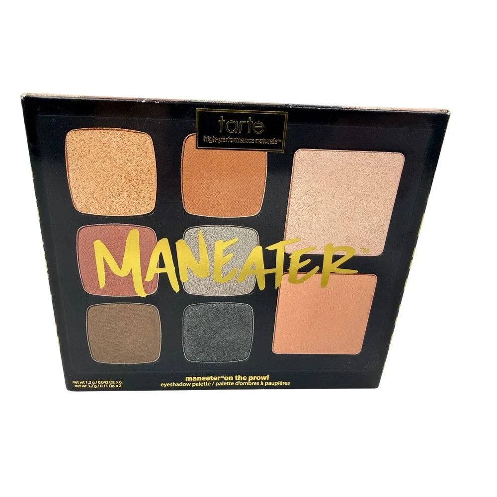 Tarte Maneater On The Prowl Eyeshadow Palette 8 Shades FG10565-UN NEW - BH